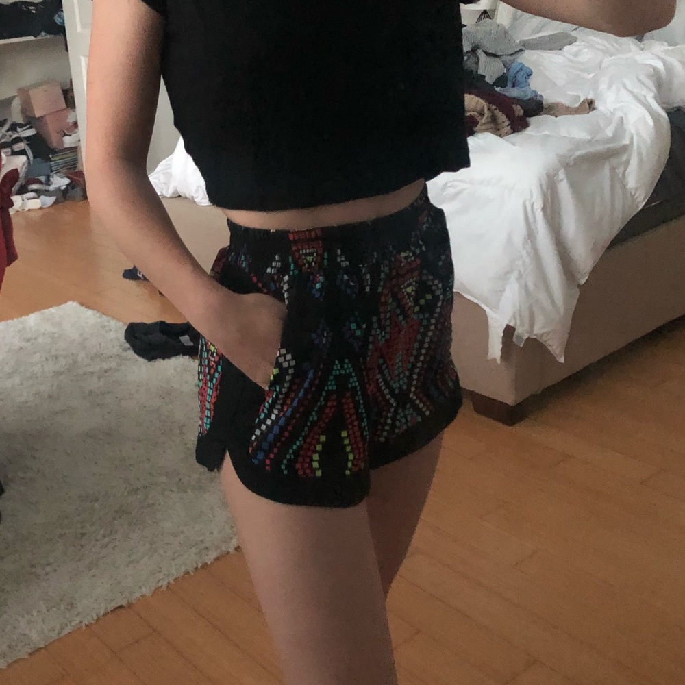 high wasted shorts